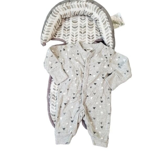Bundle of Head support and Modern Moments Overall Newborn Organic Cotton - Picture 1 of 7